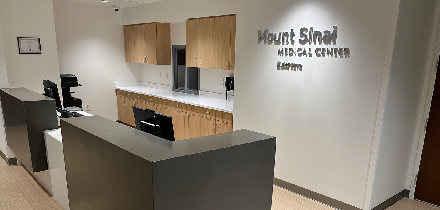 Reception area of Mount Sinai PACE in Florida