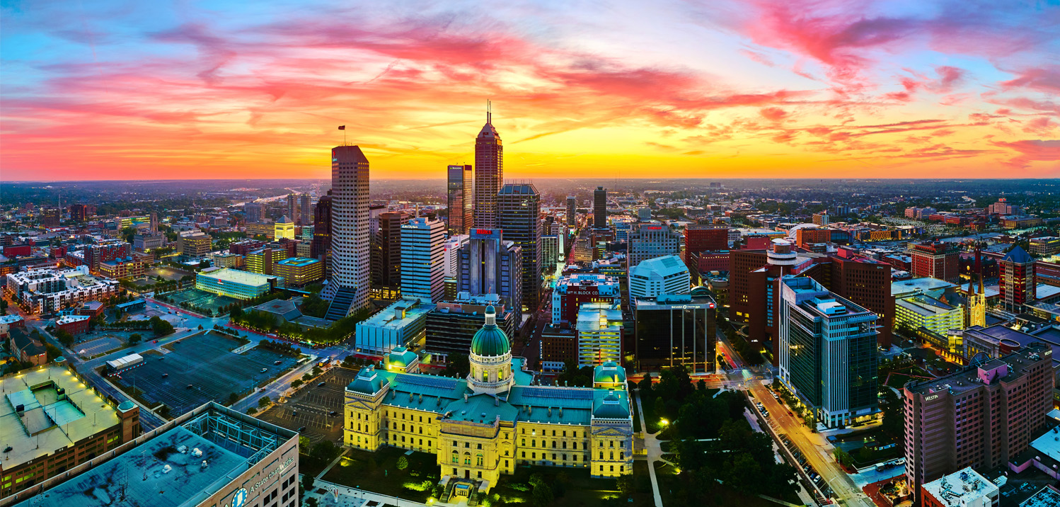Sitefinity - large card - 1498x716indyskylinec Indianapolis skyline at dusk getty image