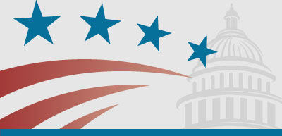 SPF2024 logo artwork with stars and stripes and US Capitol